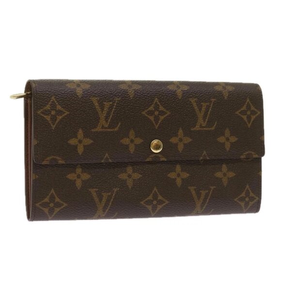 LOUIS VUITTON Monogram Pochette Porte Monnaie Credit Wallet M61725 Auth yk11162 - Picture 1 of 14